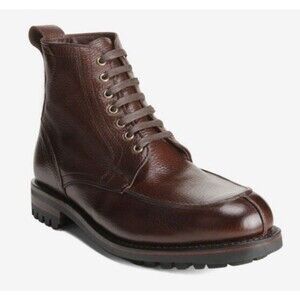 Allen Edmonds Rainier Split Toe Blucher Boot In Brown Grain Leather Sz 12